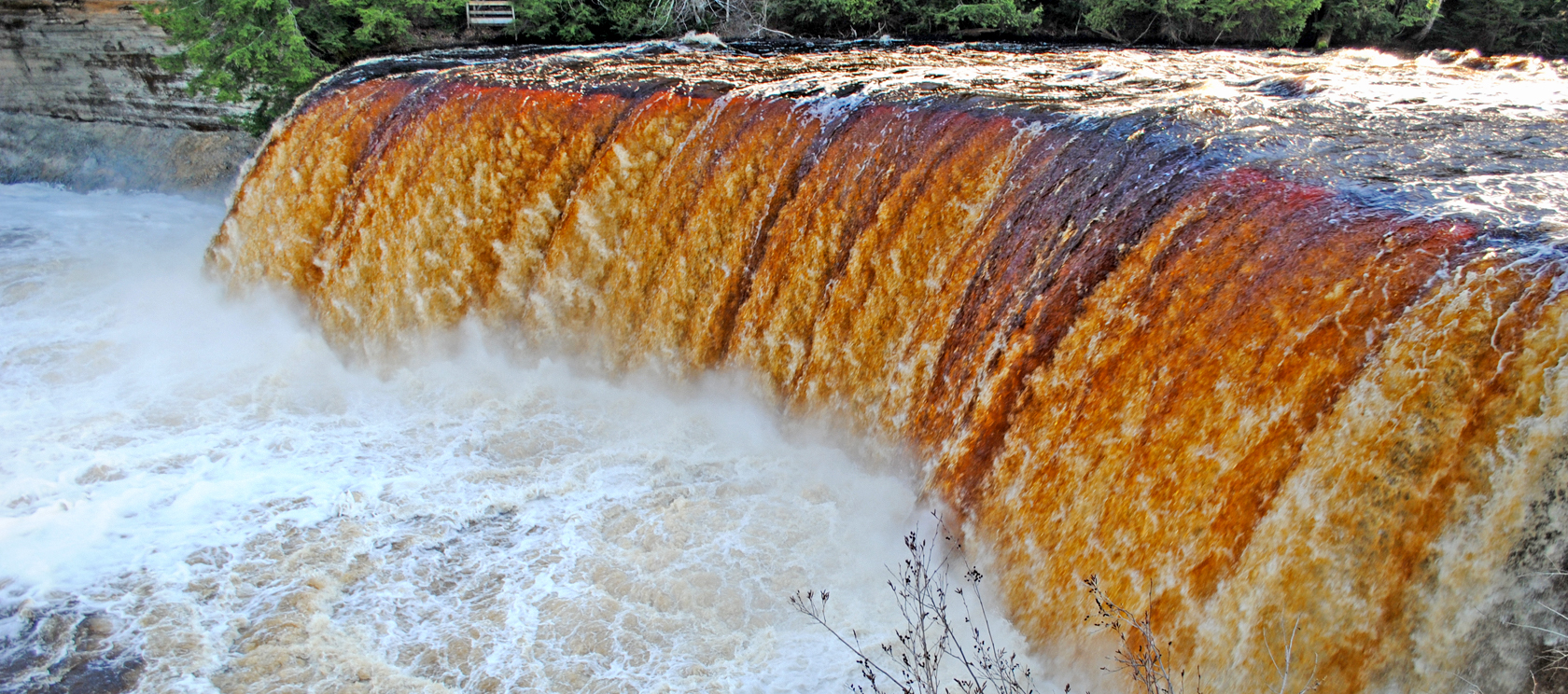 Tahquamenon Falls in Springtime
